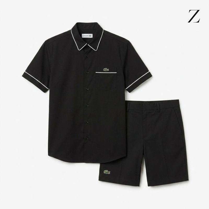 Lacoste Sæt: Skjorte og Shorts