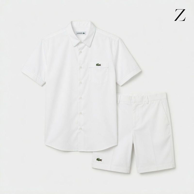 Lacoste Sæt: Skjorte og Shorts
