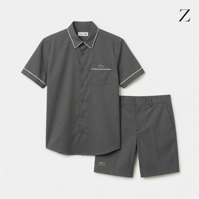 Lacoste Sæt: Skjorte og Shorts